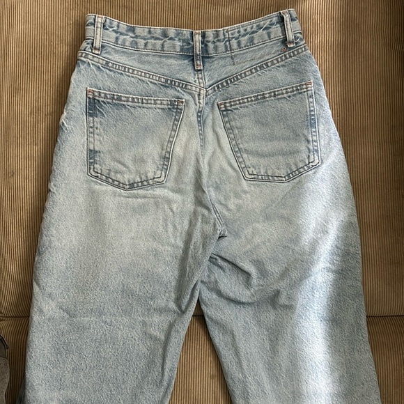 High waist wide leg cropped jeans - Picture 4 of 4